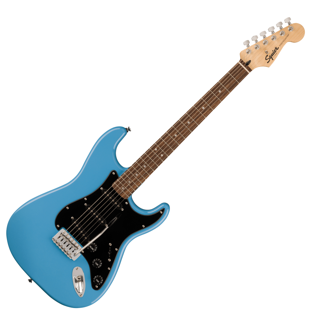 Squier スクワイヤー スクワイア Sonic Stratocaster LRL CAB エレキギター ストラトキャスター VOXアンプ付き 入門11点 初心者セット 正面画像