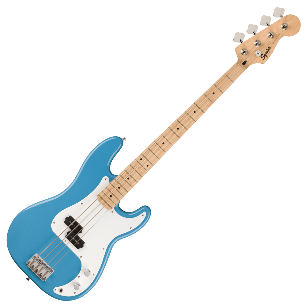 Squier スクワイヤー スクワイア Sonic Precision Bass MN CAB エレキベース VOXアンプ付き 入門10点 初心者セット 正面画像