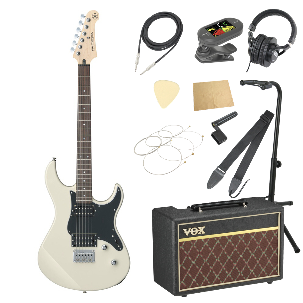 ヤマハ YAMAHA PACIFICA120H VW エレキギター VOXアンプ付き 入門11点 初心者セット