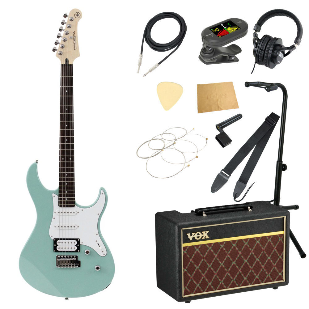 ヤマハ YAMAHA PACIFICA112V SOB パシフィカ VOXアンプ付き 入門11点 エレキギター初心者セット