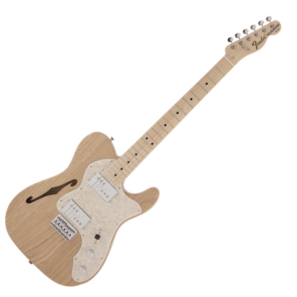 Fender フェンダー Made in Japan Traditional 70s Telecaster Thinline MN NAT エレキギター VOXアンプ付き 入門11点 初心者セット ギター本体画像