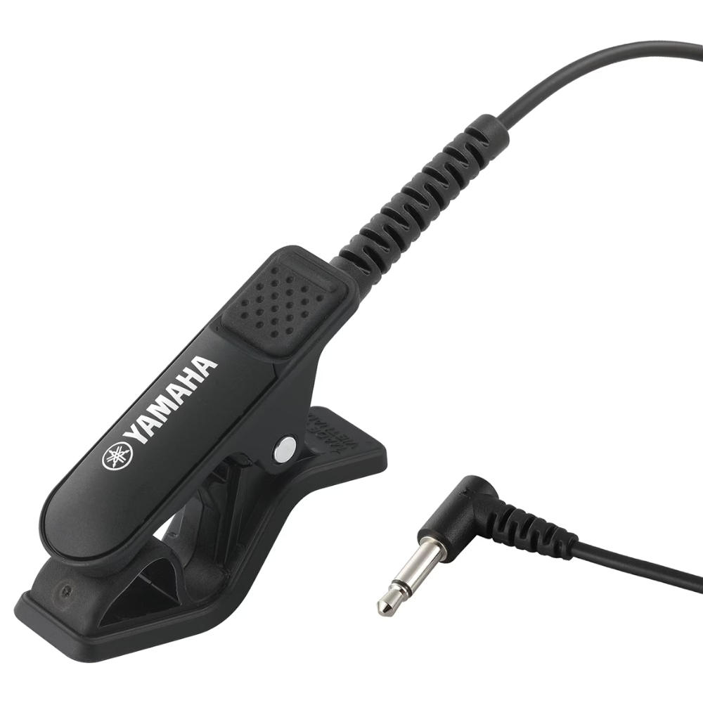 チューナー メトロノーム ヤマハ YAMAHA TDM-710GL ゴールド & TM-40BK 単4乾電池付き 吹奏楽 管楽器 弦楽器 ブラスバンド オーケストラ チューナー & マイクセット コンタクトマイク画像