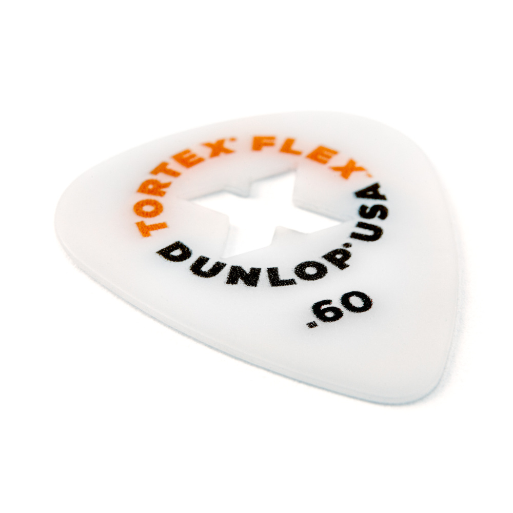 JIM DUNLOP ジムダンロップ 428XB.60 TORTEX FLEX X PICK 0.60mm ギターピック×36枚 斜めアングル画像