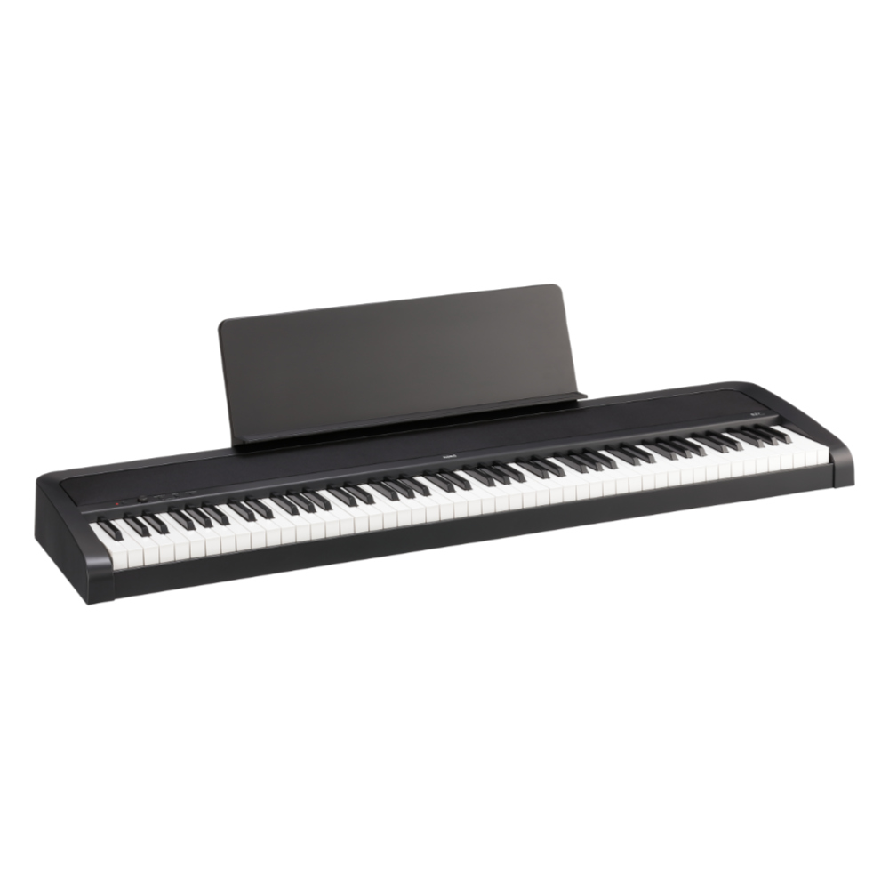電子ピアノ KORG B2+ BK コルグ 88鍵盤 X型スタンド 椅子付きセット 本体画像