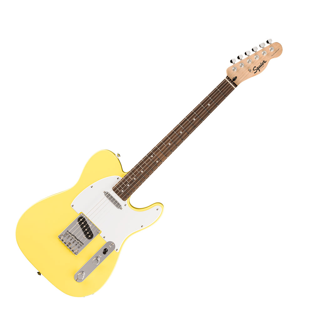 Squier スクワイア スクワイヤー Sonic Telecaster LRL Canary Yellow エレキギター VOXアンプ付き 入門11点 初心者セット 本体画像