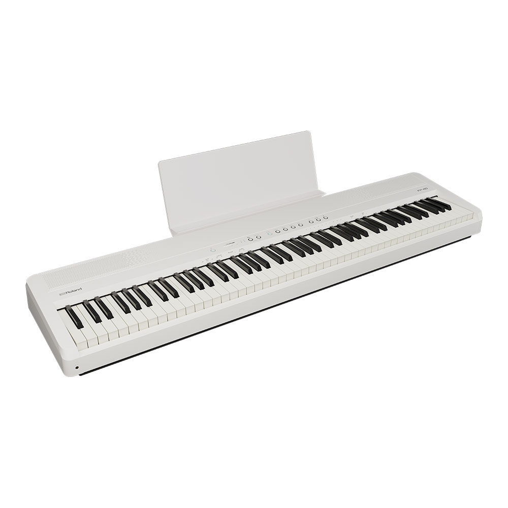 ROLAND FP-40WHB Digital Piano ホワイト 電子ピアノ X型スタンド付きセット 全体