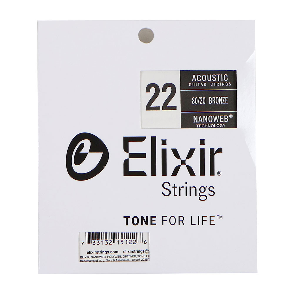 ELIXIR 15122/022弦×4本