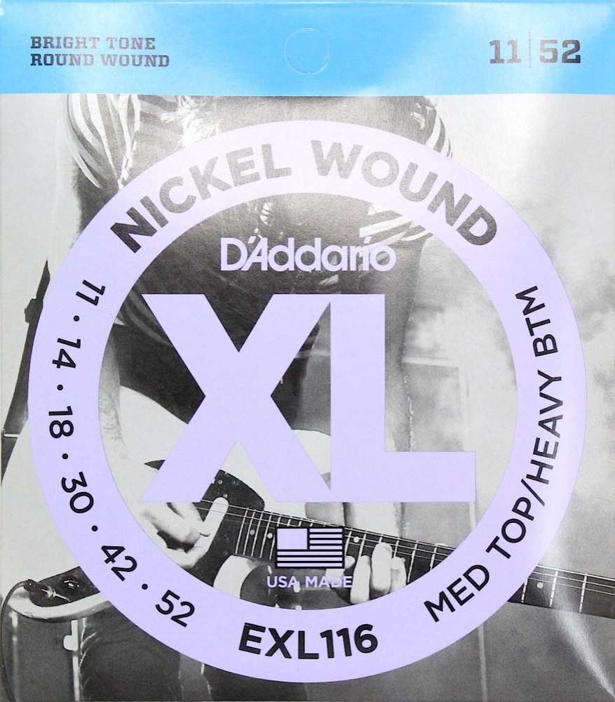 D'Addario EXL116×10SET エレキギター弦