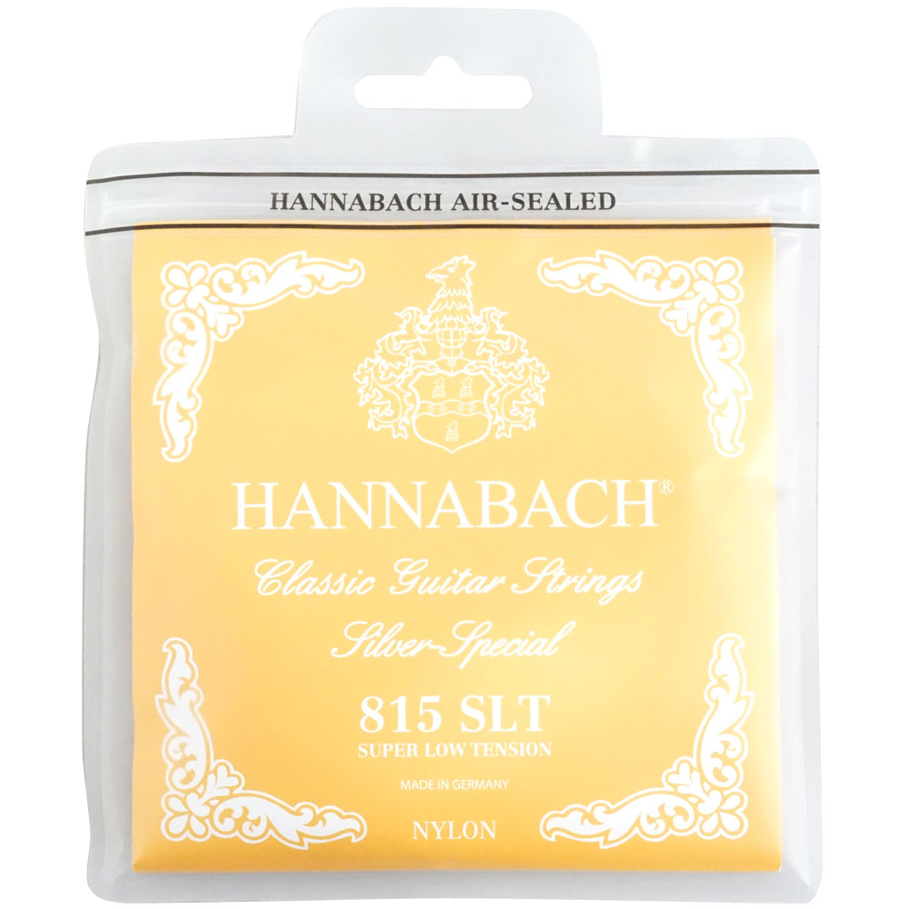 HANNABACH E815 SLT-Yellow Set クラシックギター弦×12セット