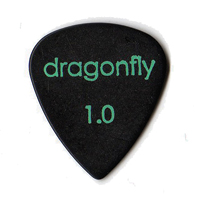 dragonfly PICK TD 1.0 BLACK ギターピック×50枚