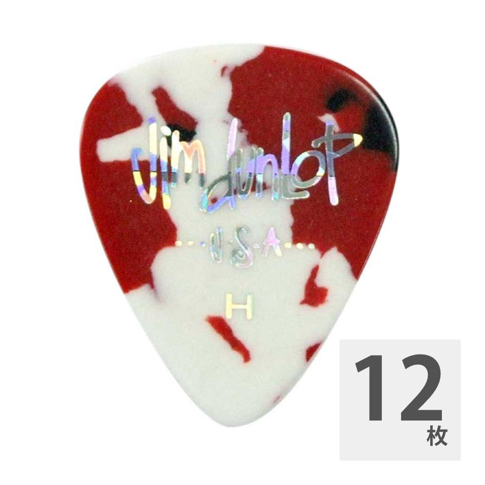 JIM DUNLOP GENUINE CELLULOID CLASSICS 483/06 HEAVY ギターピック×12枚
