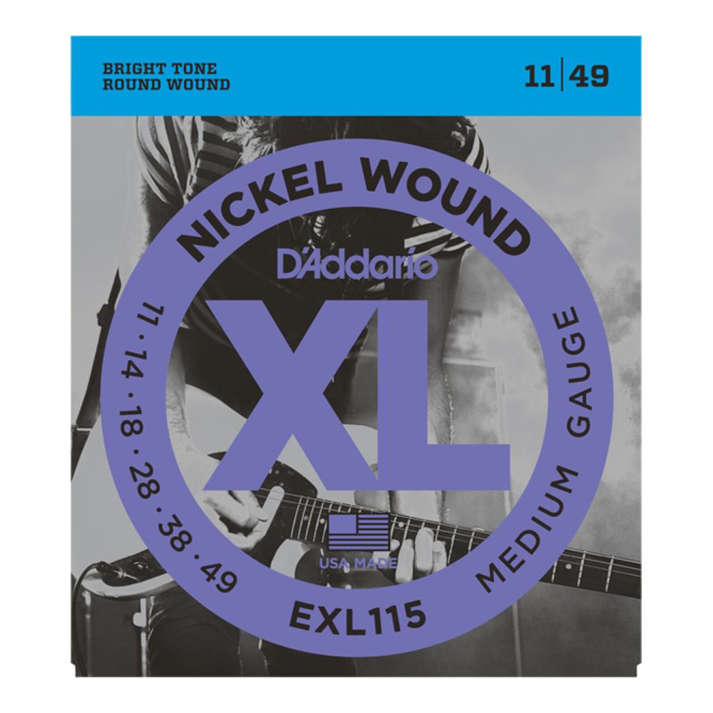 D'Addario EXL115 エレキギター弦×5セット