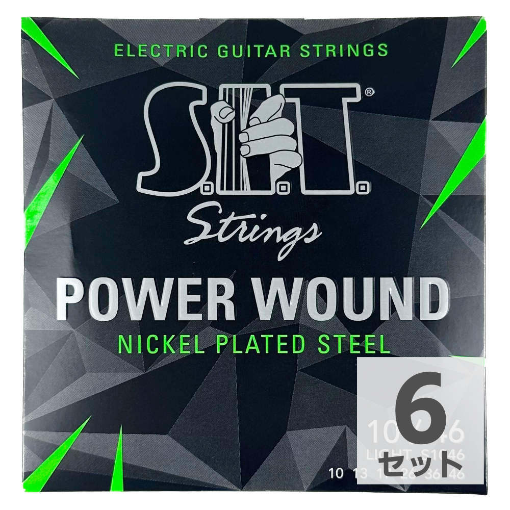 SIT STRINGS S1046 LIGHT エレキギター弦×6SET